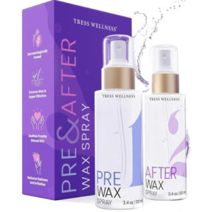 Tress Wellness Pre-Wax Cleanser, Spray and Treatment